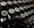 Слова старой пишущей машинке
